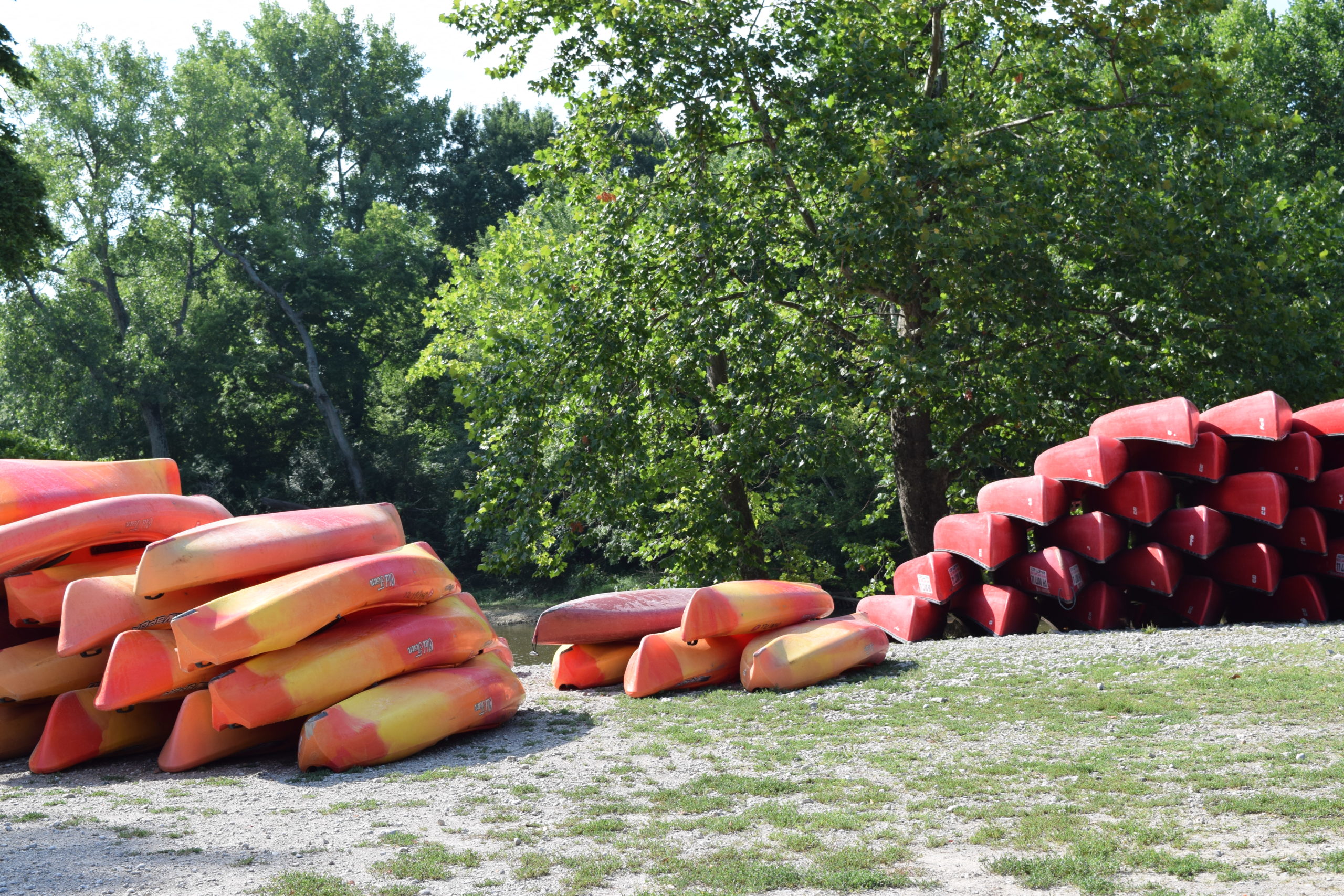 Canoe stacks